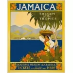 Jamajský turistický plakát