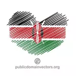 أنا أحب كينيا ناقلات الرسومات