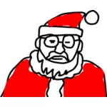 산타의 스케치 이미지