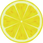 Disegno vettoriale di fetta di limone