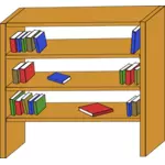 Bücherregal-Vektorgrafiken