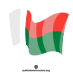 Madagaskar statsflagg