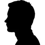 Gambar profil kepala laki-laki