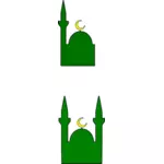 녹색 모스크