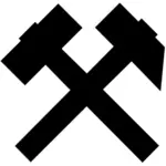 Bergbau-symbol