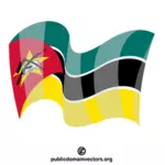 العلم الوطني لدولة موزمبيق