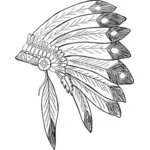 Native American huvudbonad