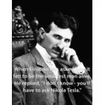 Citação de Nikola Tesla