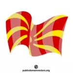علم دولة مقدونيا الشمالية