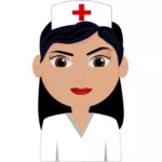Красивая медсестра