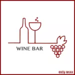 Bar logo anggur