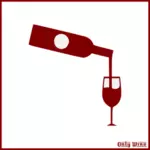 Wein trinken Standbild