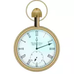 Imagem de vetor de relógio de bolso romano clássico
