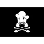 Кухня пиратский флаг