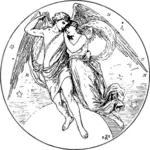 Illustration de Eros et Psyché