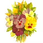 صورة ناقلات الزهور المطلية