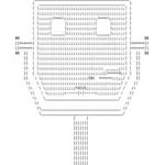 ASCII Платное бинокль векторное изображение