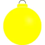 Simplă minge galben