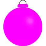 Bola merah muda polos