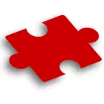 Červená puzzle