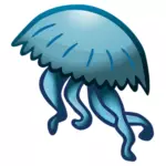 Medusa azul