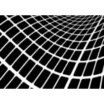 Modèle de rectangles en noir et blanc