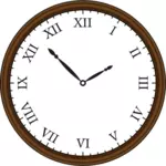 Desenho vetorial de relógio retrô