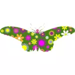 ヴィンテージ蝶の図