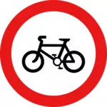 Ninguna señal de bicicletas