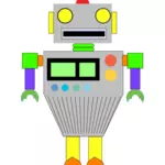 Imagen de robot colorido