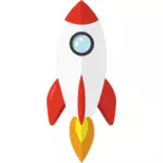 Barevné rakety vektorový obrázek