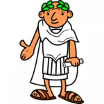 रोमन सम्राट वेक्टर ग्राफिक्स