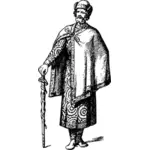 Ilustração de grão-príncipe russo
