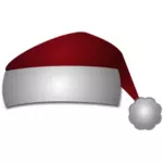 Sombrero de Santa Claus vector de la imagen