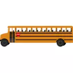 Skolebuss med stoppskilt