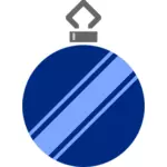 Image de décoration Noël bleu