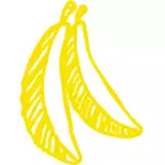 الموز المرسوم