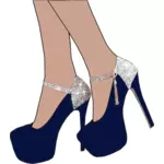 Sparkly scarpe da donna