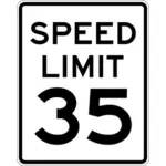 Limite de velocidade 35