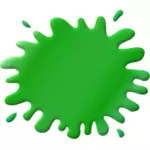 Image vectorielle vert splat