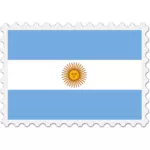 Selo de bandeira Argentina