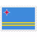 Gambar bendera Aruba