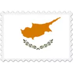 Kıbrıs bayrağı damgası