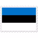 Estonya bayrağı damgası
