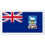 フォークランド諸島の旗スタンプ