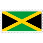 자메이카 국기 스탬프