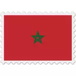 摩洛哥国旗邮票