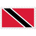 Trinidad a Tobago vlajky razítko