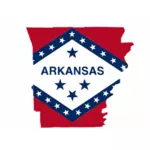 علم ولاية أركنساس
