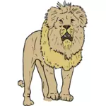 Illustrazione del leone